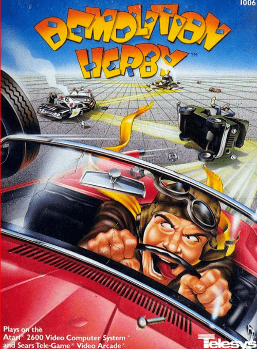 Demolition Herby box art for Atari 2600